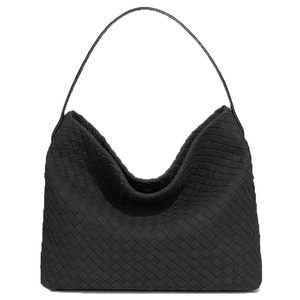 Woven Bags Slouchy Woven Suede Tote Bag Trendy Suede Hobo Purse Vintage :[
